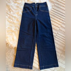 Avec les Filles Wide-Leg Women Jeans